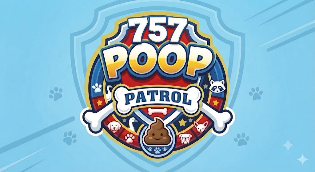 It's Ruff Pooper Scoopers logo
