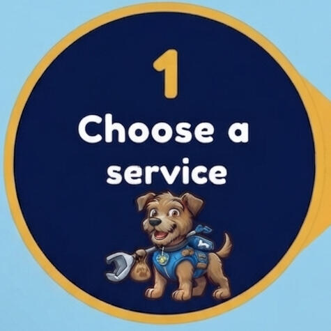 1. Choose a service